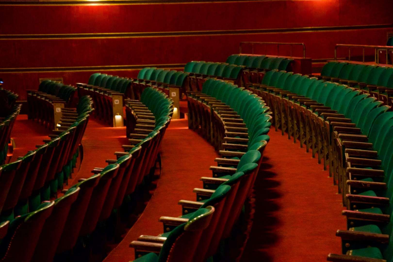 The main auditorium was last used as a bingo hall. Picture: Caitlin Neaves