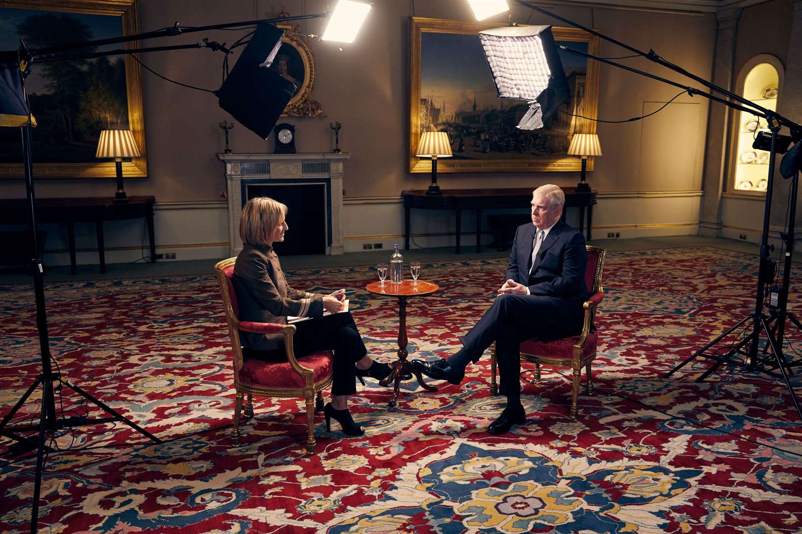 The Duke of York spoke about his links to Jeffrey Epstein in the BBC Newsnight interview in 2019 (Mark Harrison/BBC)