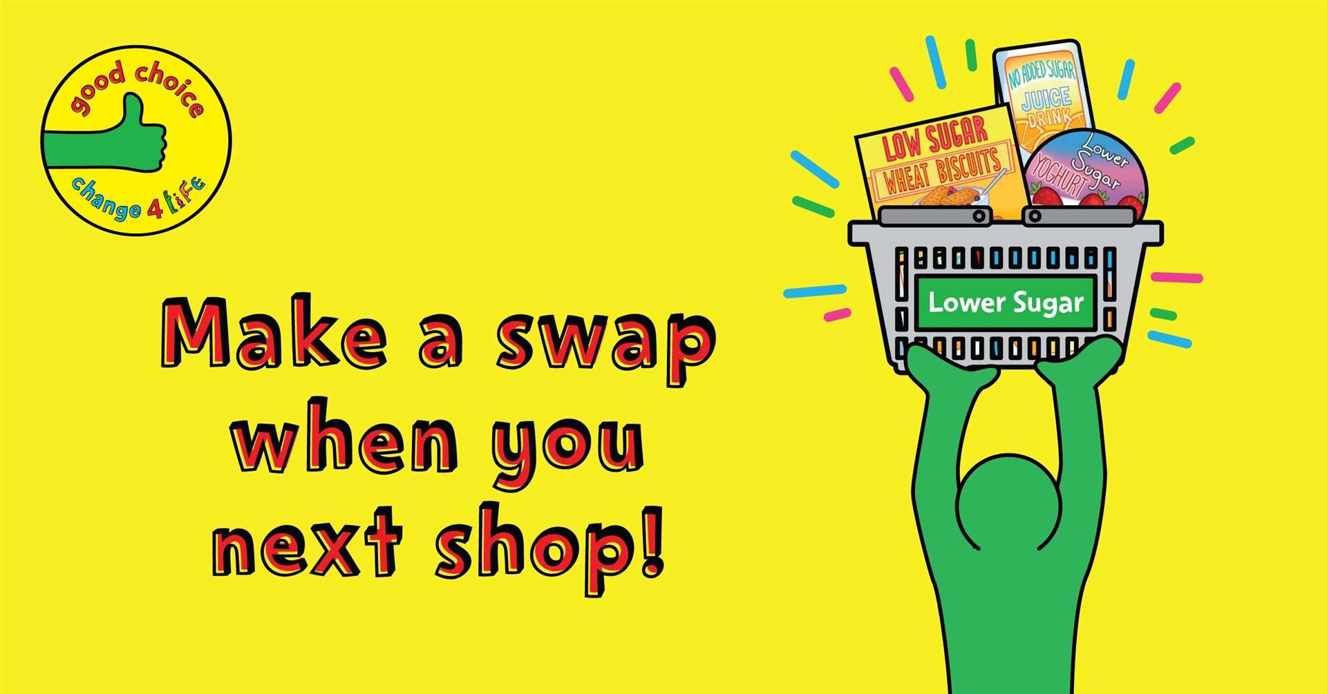 Help your child cut back with great sugar swap ideas and discover easy ways to make a swap when you next shop.