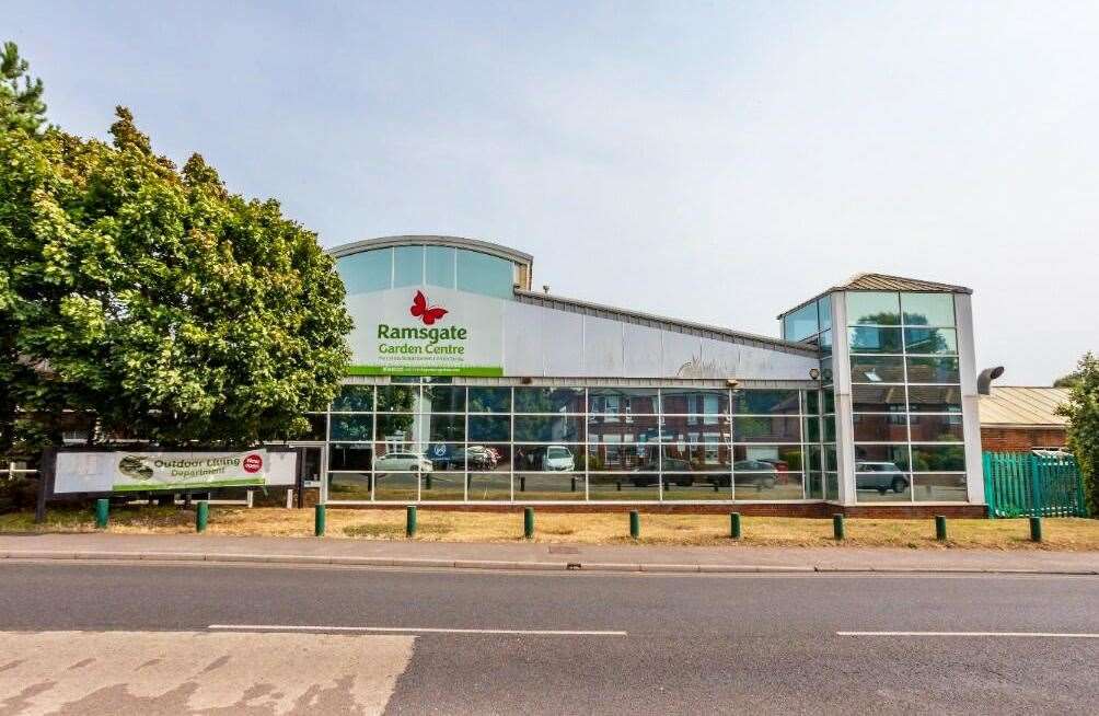 Ramsgate Garden Centre is on the market for £7.24 million. Picture: Rightmove/CBRE