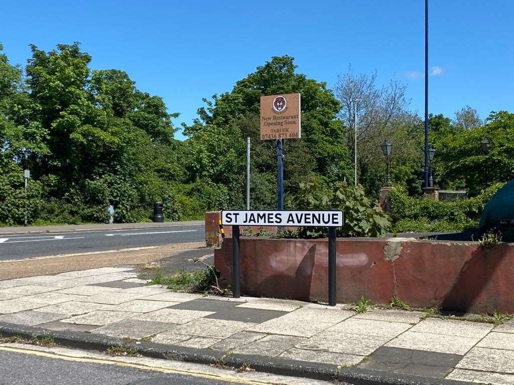 Access to the road was blocked off by three fire engines and other emergency vehicles