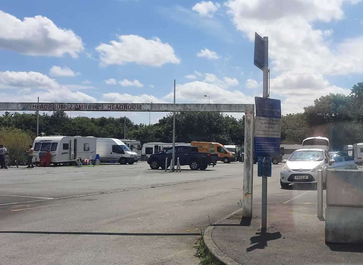 An application has been submitted to turn Wigmore coach park into a traveller site