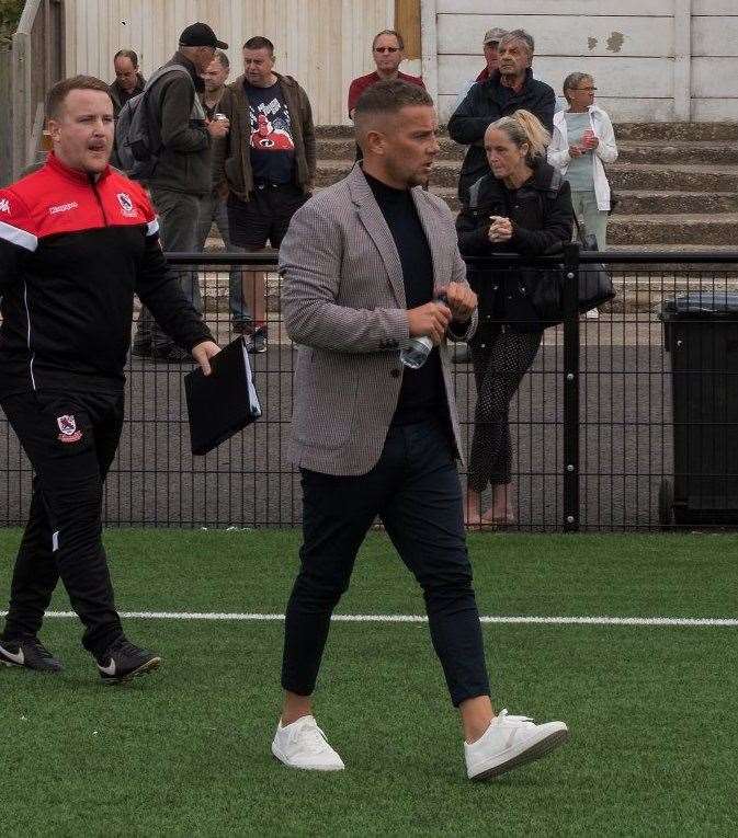 Ramsgate manager Matt Longhurst Picture: Ramsgate FC