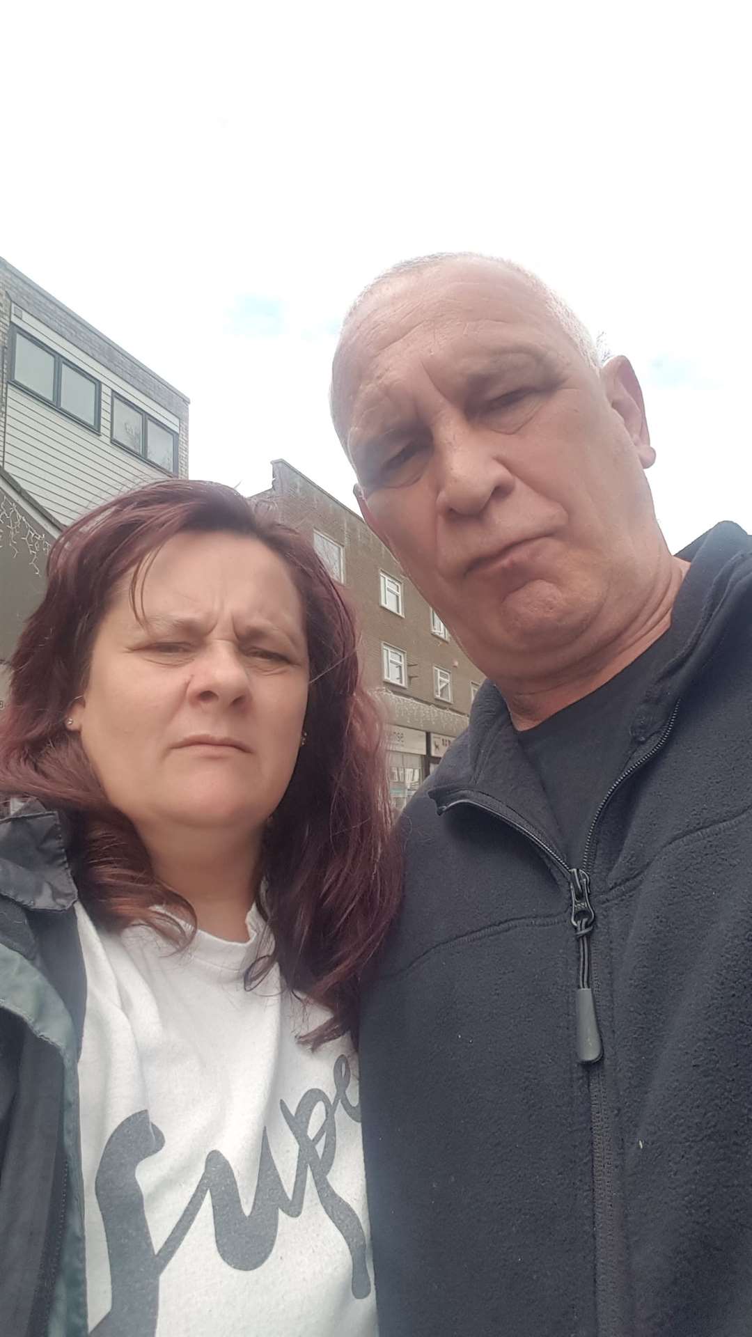 Julie and John Tickner have been made homeless due to a fire in the flat above their home