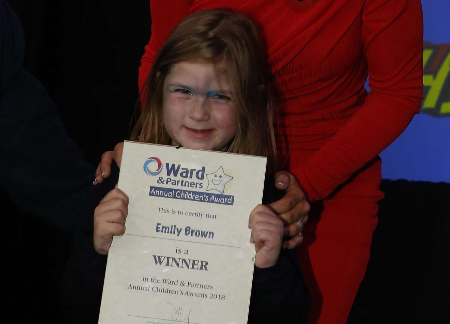 Emily Brown, winner of Young Fundraiser