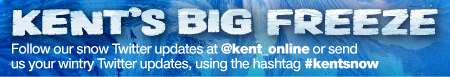 Kent's Big Freeze twitter details.