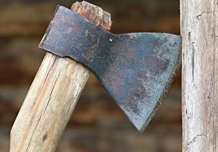 Two police officers were allegedly threatened with an axe. Picture: Stock