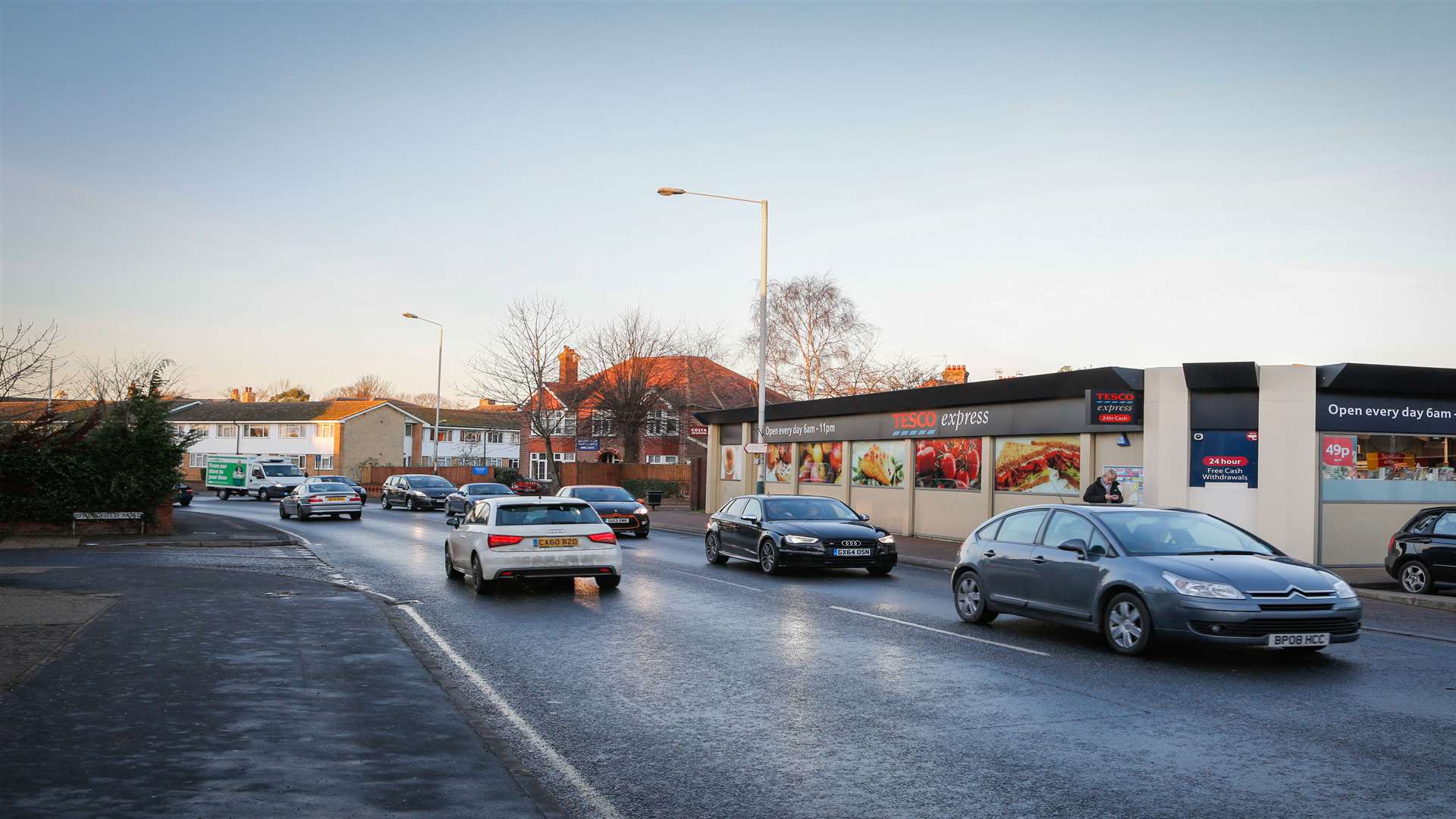 The A26 at Southborough where Mr Barlow died