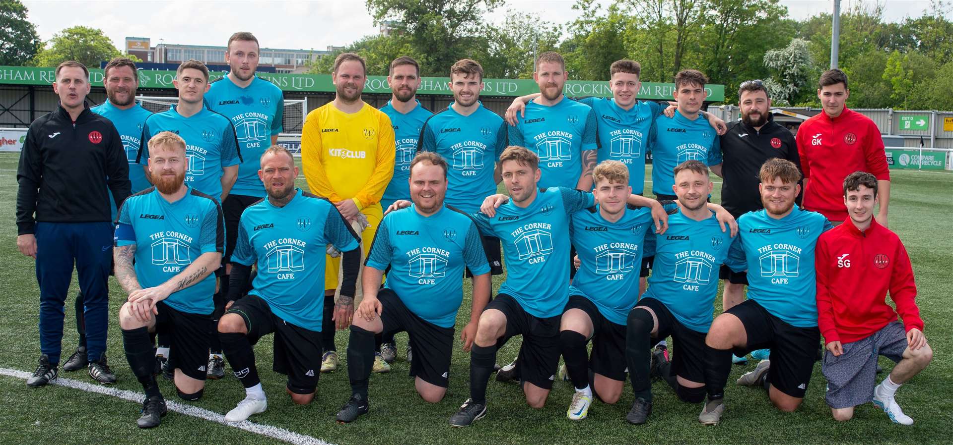 Woodnesborough reserves – beaten by Bocca Juniors in the DFDS Junior Cup C Final. Picture: Ian Scammell/PSP Images