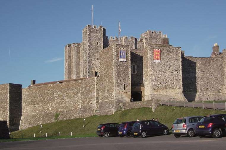 Avengers Age Of Ultron Starring Scarlett Johansson Robert Downey Jnr And Samuel L Jackson Being Filmed By Marvel Studios At Dover Castle