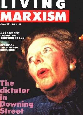 The magazine Mr Furedi wrote for described Margaret Thatcher as a 'dictator'