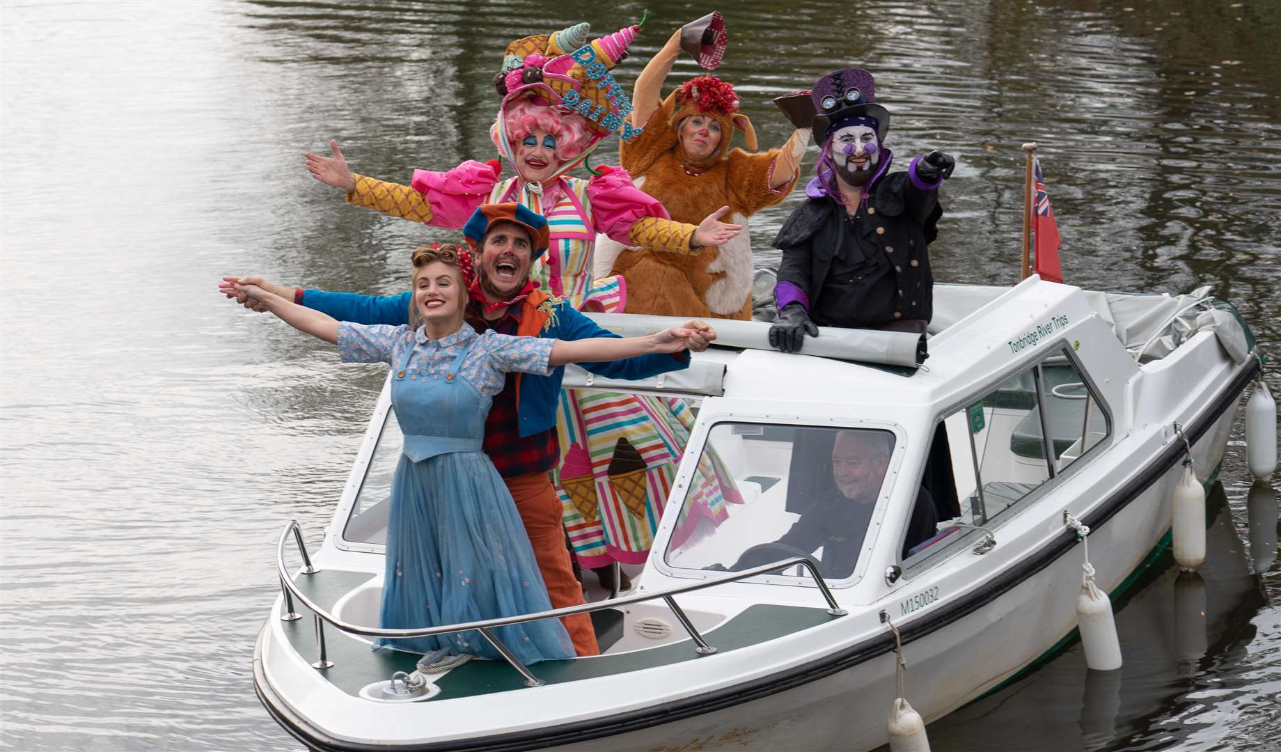 The cast of the EM Forster Theatre's panto Jack and the Beanstalk Picture: David Bartholomew