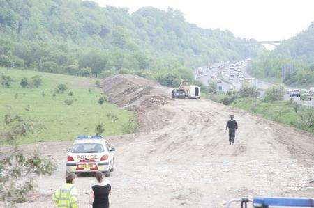 Mountain of rubble