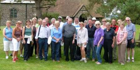 Rotaty Club members walk to raise money for Paul Trigwell fund