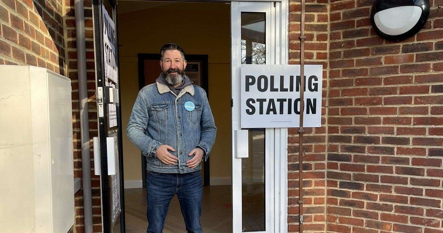 Matthew Sankey was elected for the Tunbridge Wells Alliance