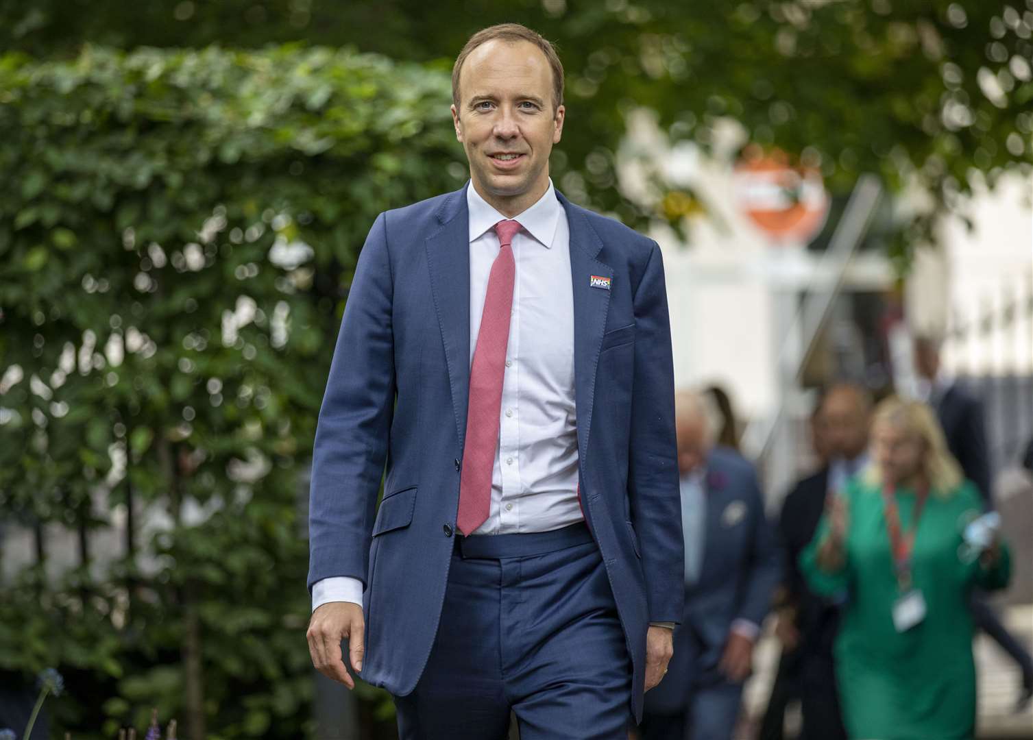 Dominic Cummings released messages from Boris Johnson criticising the Health Secretary Matt Hancock, pictured (Steve Reigate/Daily Express/PA)