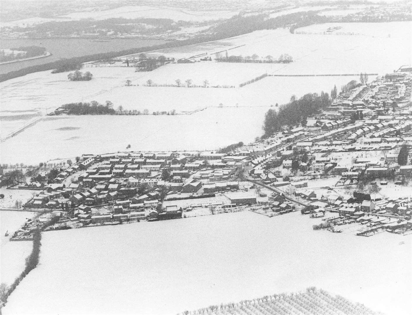 A white-covered Hoo pictured in 1987