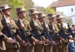 Gurkhas on parade - their CO has banned them from betting shops in the Cheriton area