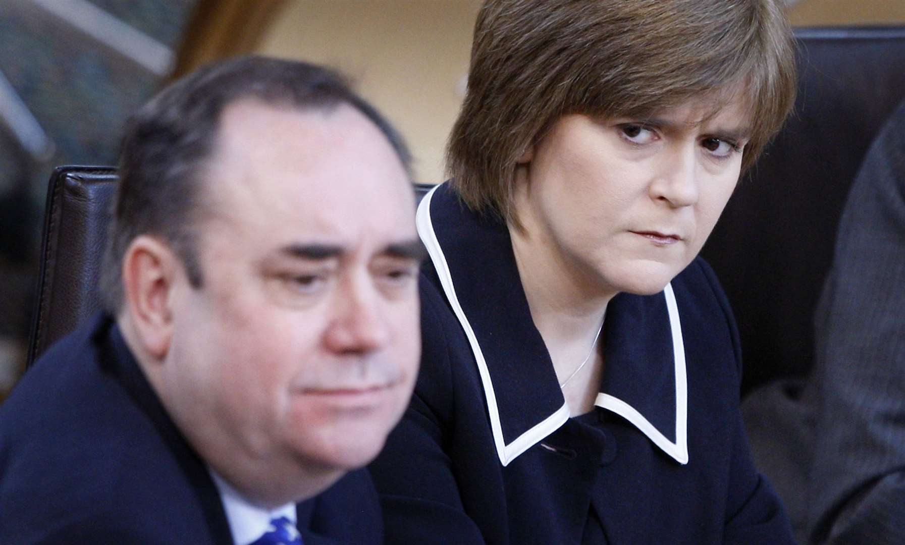 Alex Salmond and Nicola Sturgeon (Danny Lawson/PA)