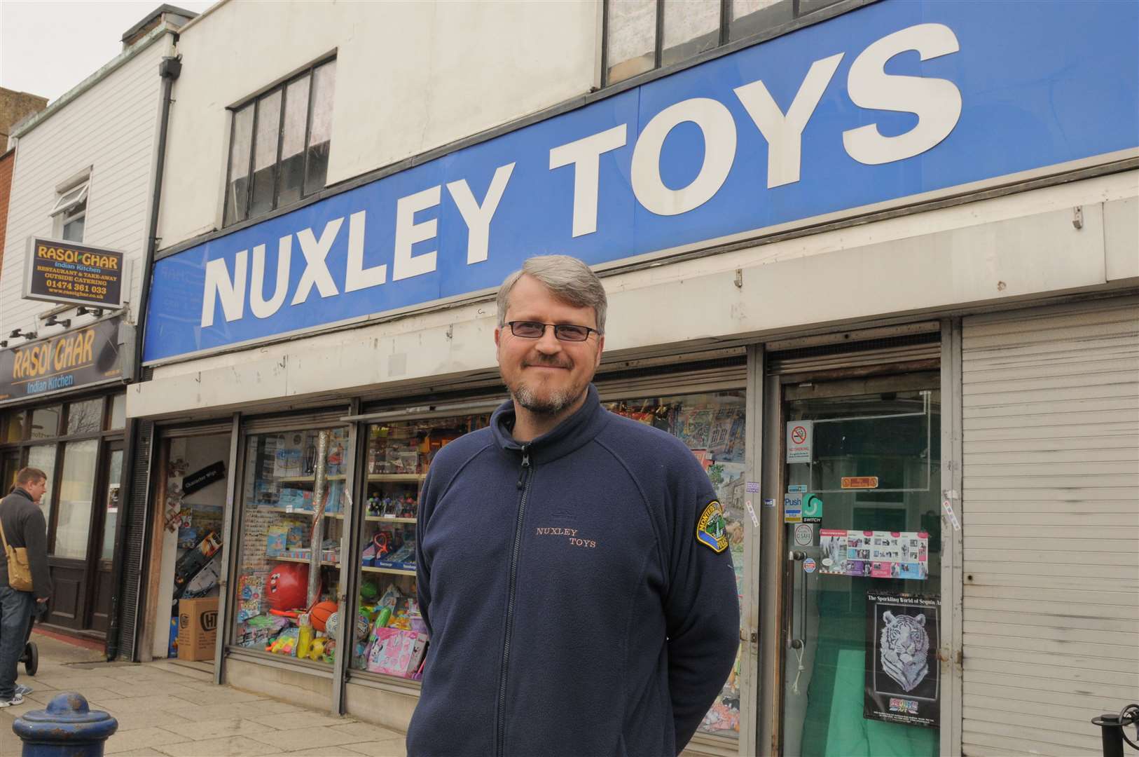 Richard Ray from Nuxley Toys. Picture: Steve Crispe