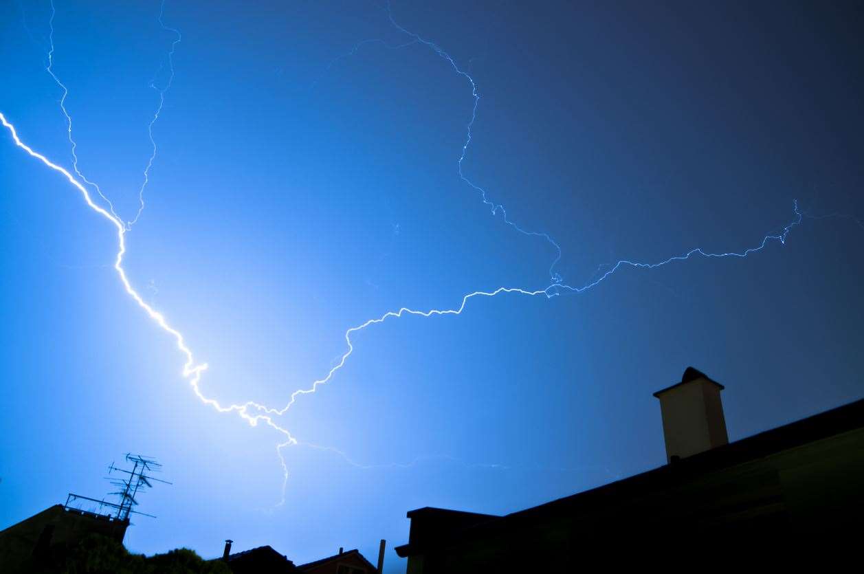 The fire was caused by a lightning strike Picture: iStock