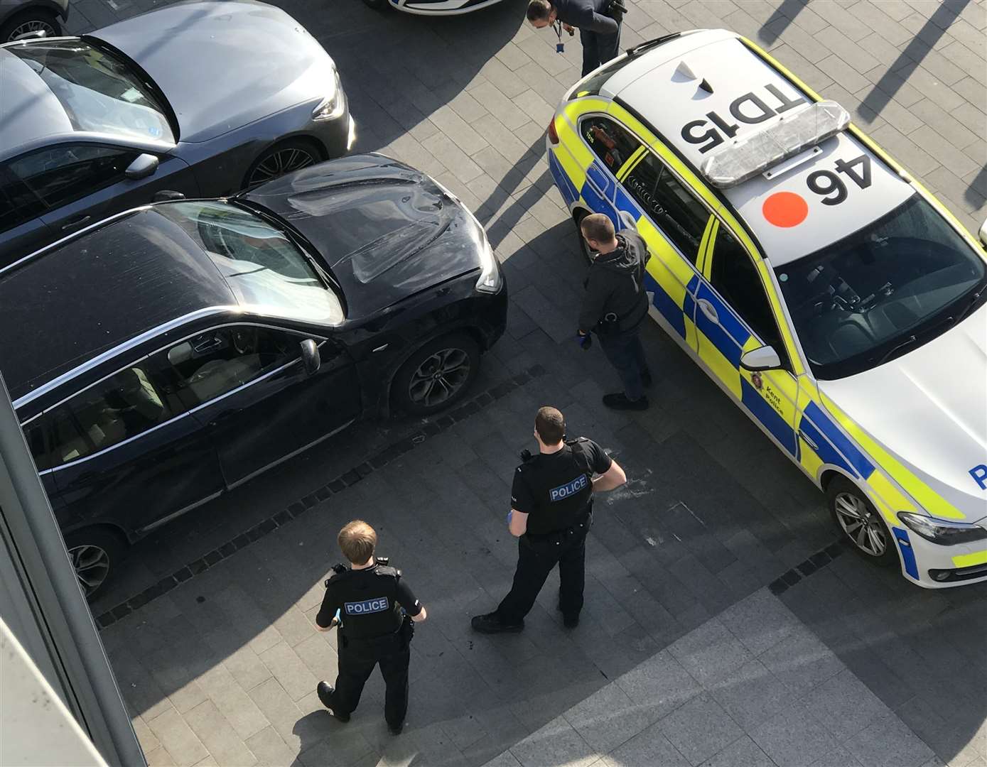 Police at Dockside