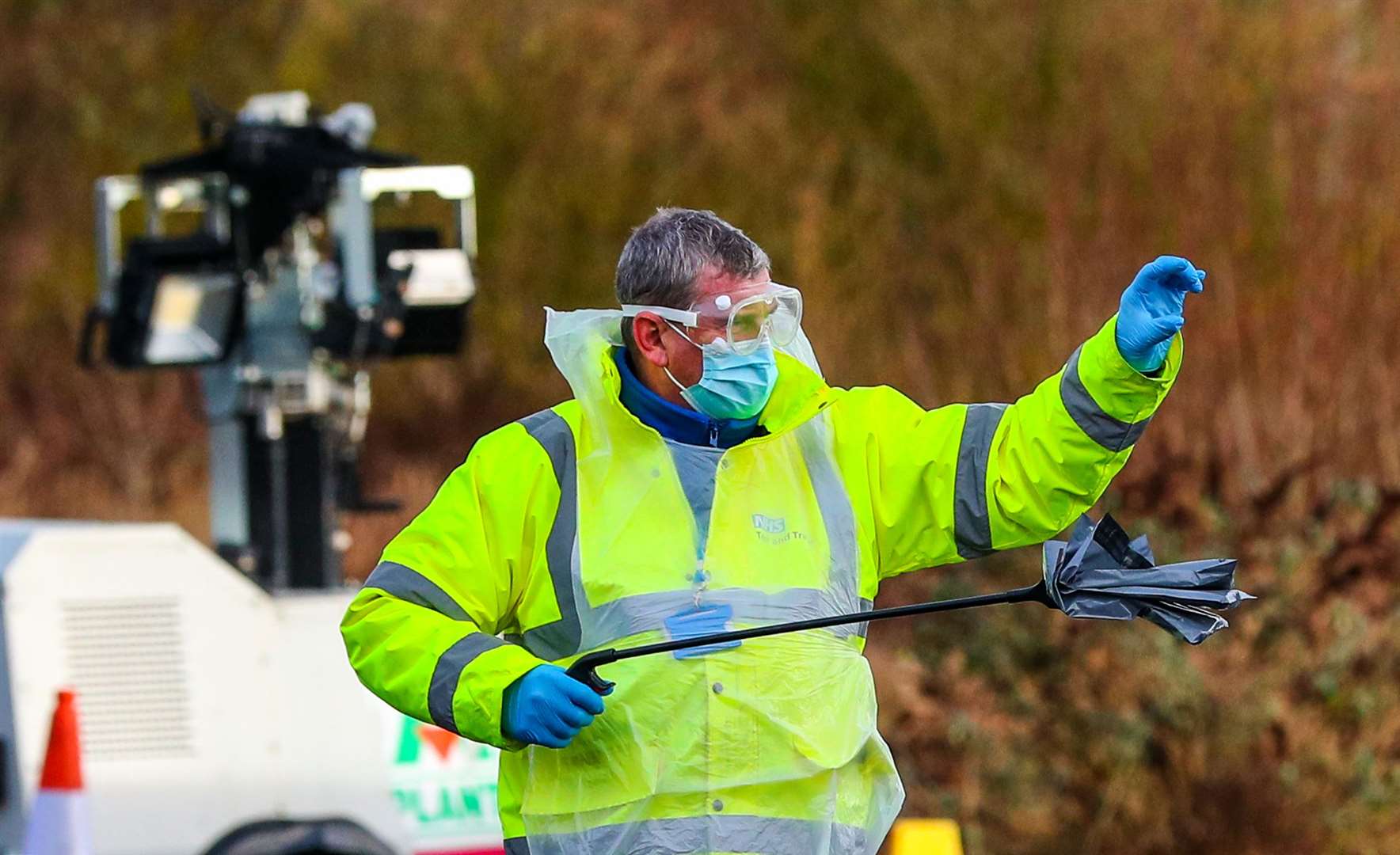 Serco has operated around 20% of test and trace centres since the start of the pandemic (Peter Byrne/PA)