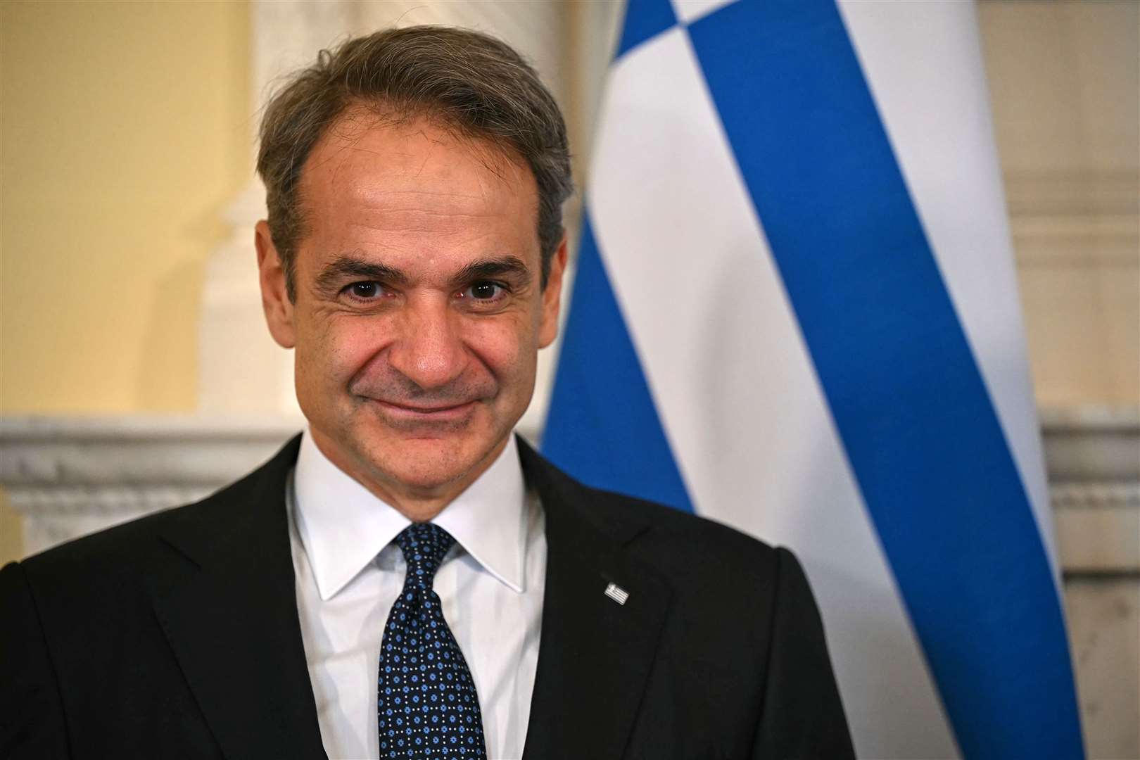 Prime Minister of Greece, Kyriakos Mitsotakis has previously called for the marbles’ return to Greece (Justin Tallis/PA)