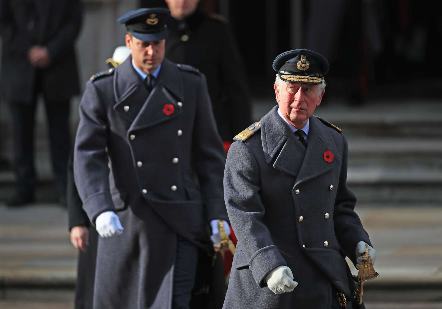 Both Charles and William caught coronavirus (Aaron Chown/PA)