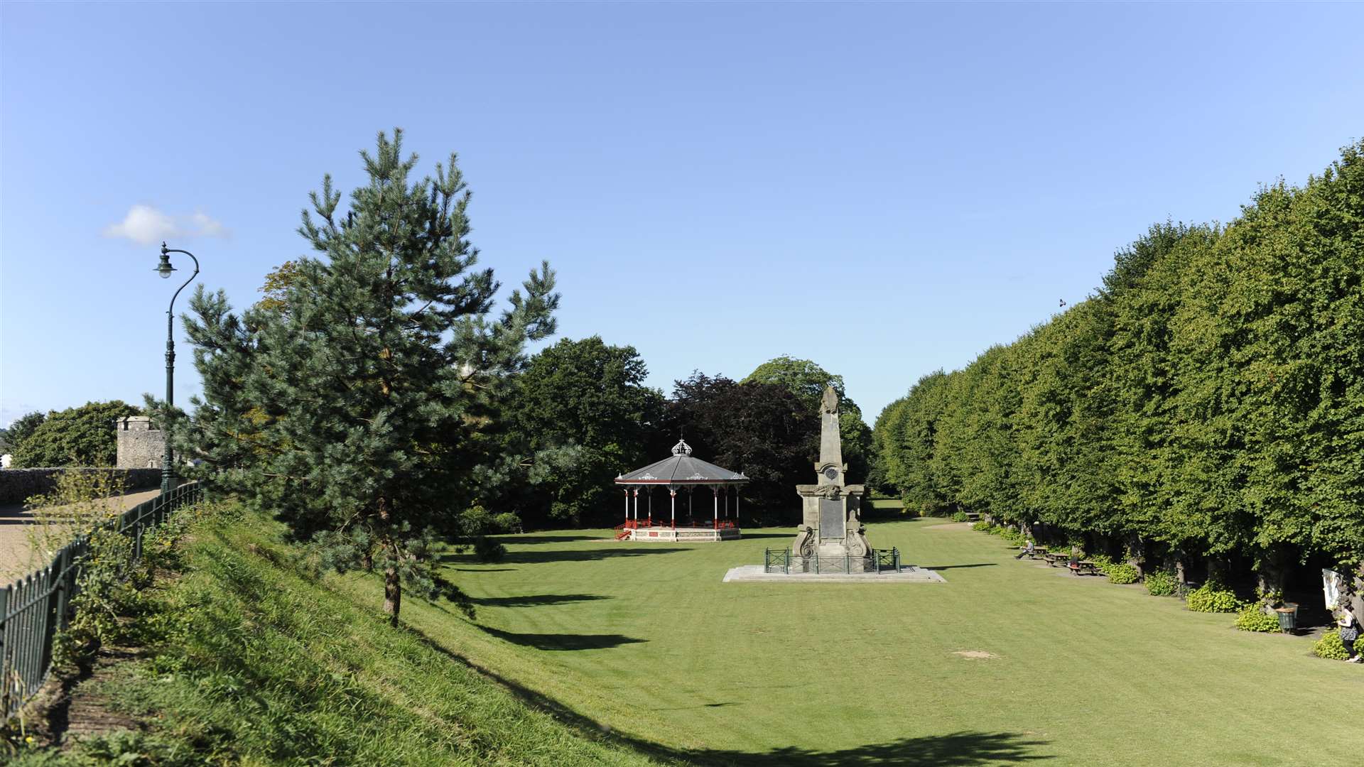 Dane John Gardens in Canterbury