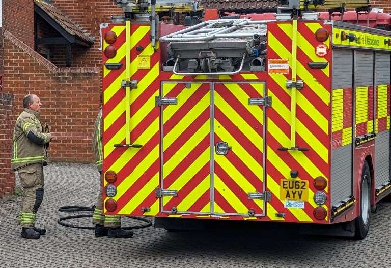 Man arrested on suspicion of arson after fire in Osprey Court ...