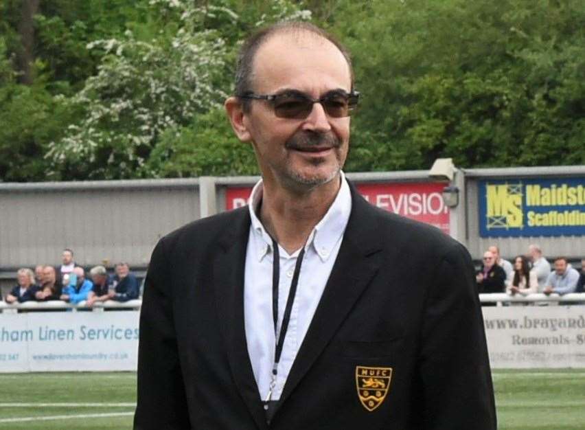 Maidstone United co-owner Oliver Ash. Picture: Steve Terrell