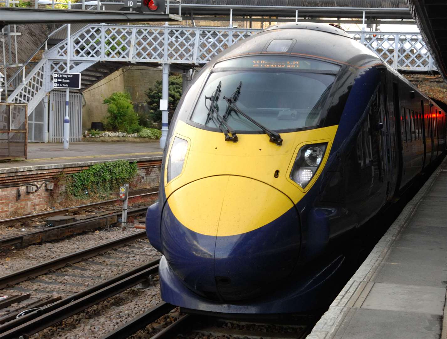 High speed services from Maidstone West could require extra capacity in coming years. Picture: Matthew Walker