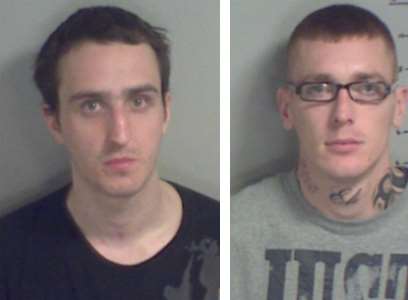 Masked armed robbers Mark Penney and Kris Wells caught by chance after ...