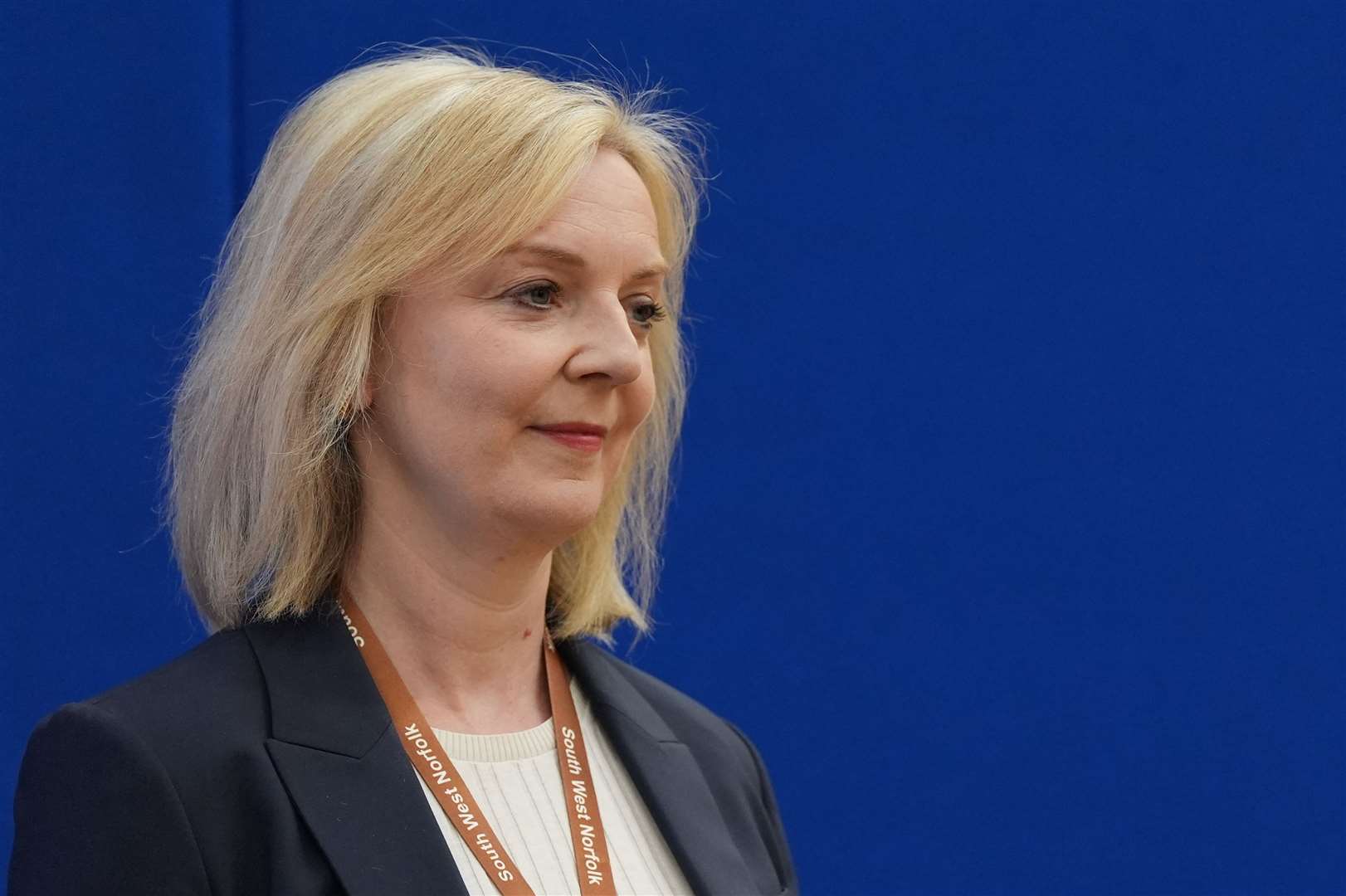 Former prime minister Liz Truss left the stage and reportedly did not return (Jacob King/PA)