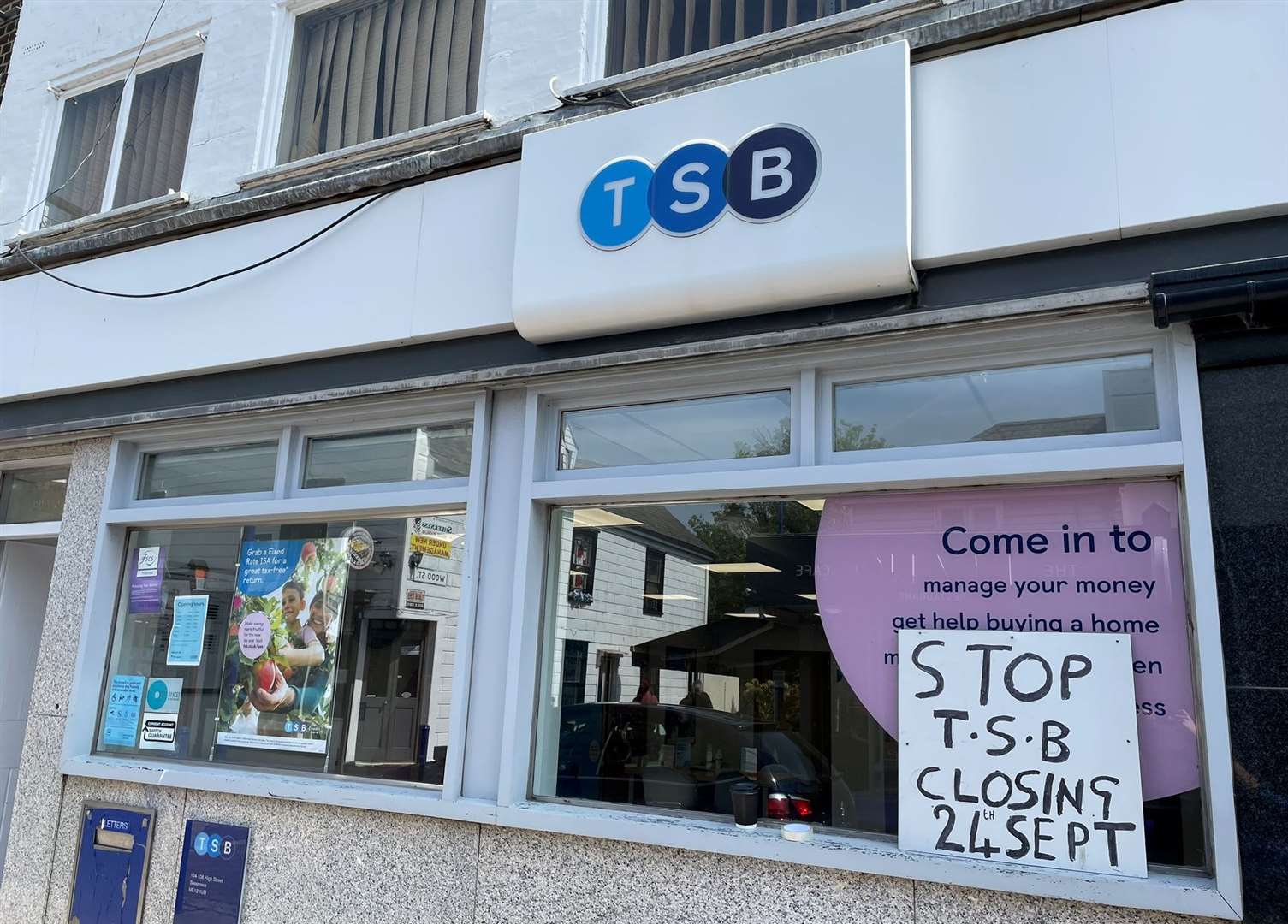 Sheerness TSB to stay open until new banking hub recommended for town