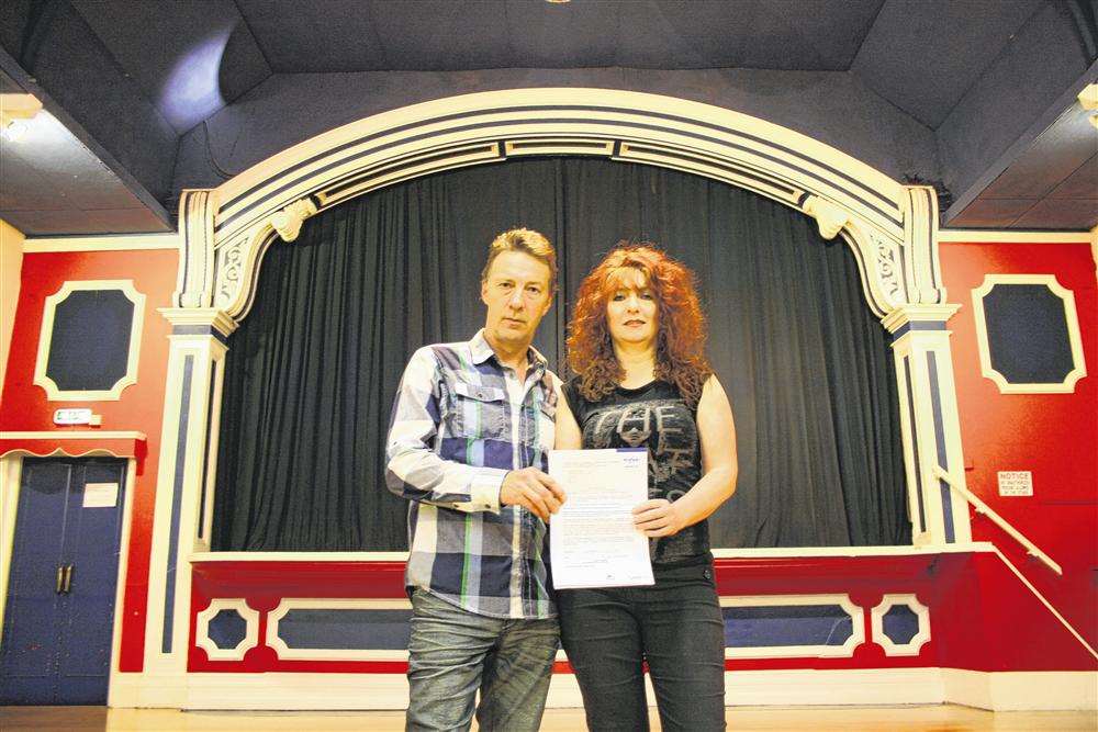 Andrew and Mary Barnes, the owners of the Royal Function Rooms in Star Hill, Rochester