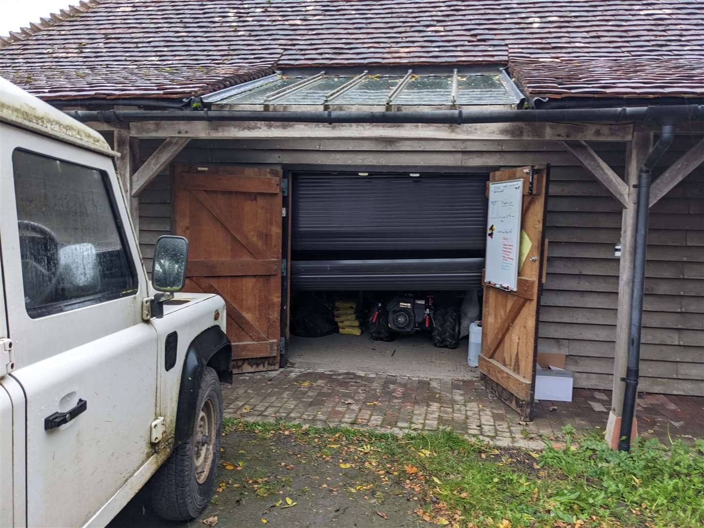 Thousands of pounds worth of tools were taken from the shed. Picture: Kent Wildlife Trust