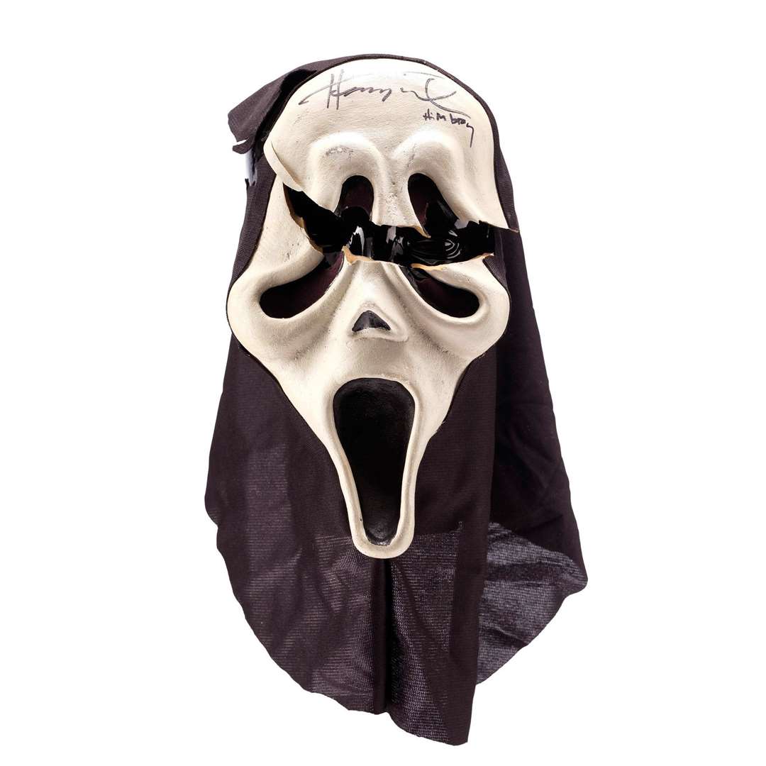 Henry Winkler autographed ghostface mask (Propstore/PA)