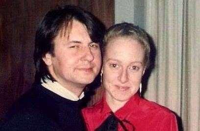 Michael and Suzanne in happier times