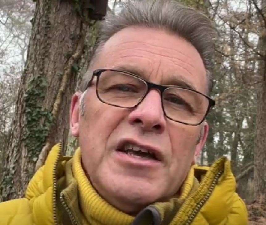 Wildlife presenter Chris Packham has spoken out on housebuilding in Kent