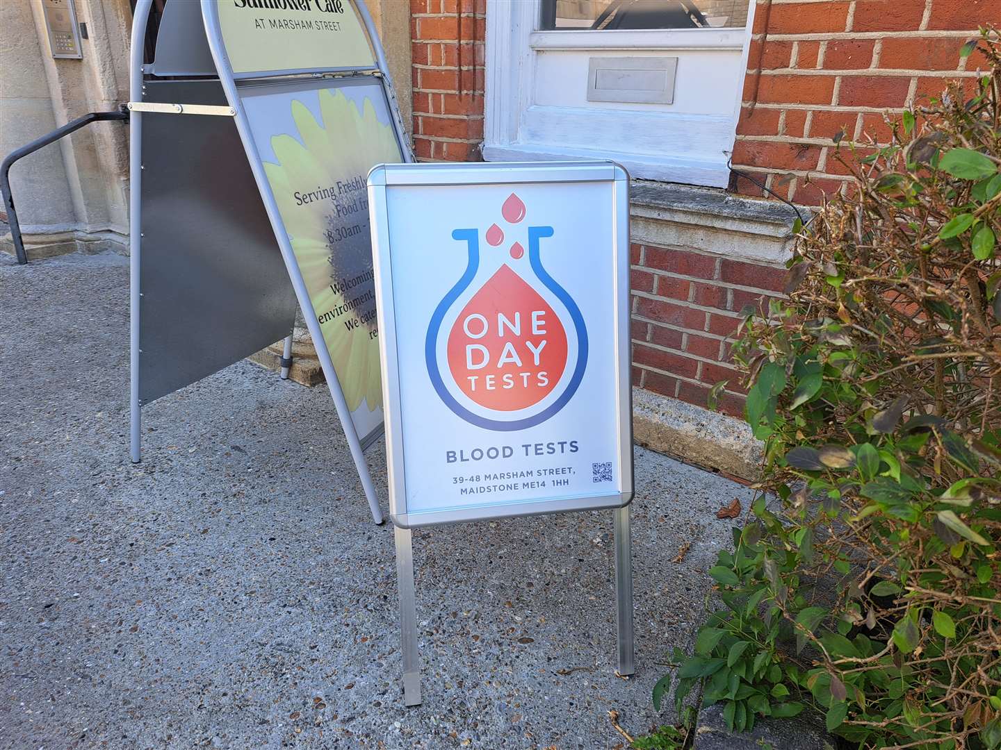 One Day Tests are at the Maidstone Community Support Centre in Marsham Street
