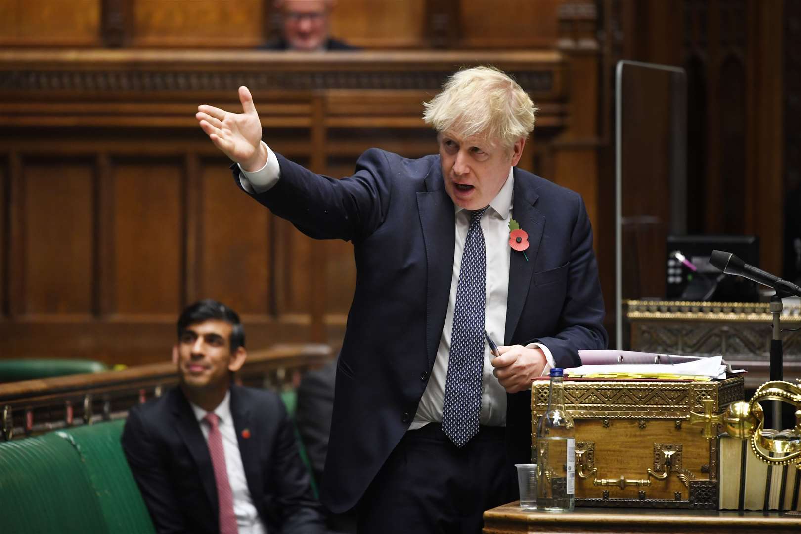 Prime Minister Boris Johnson, who announced the new lockdown starting from Thursday (UK Parliament/Jessica Taylor/PA)