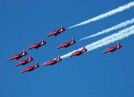 The Red Arrows will be one of the attractions on display