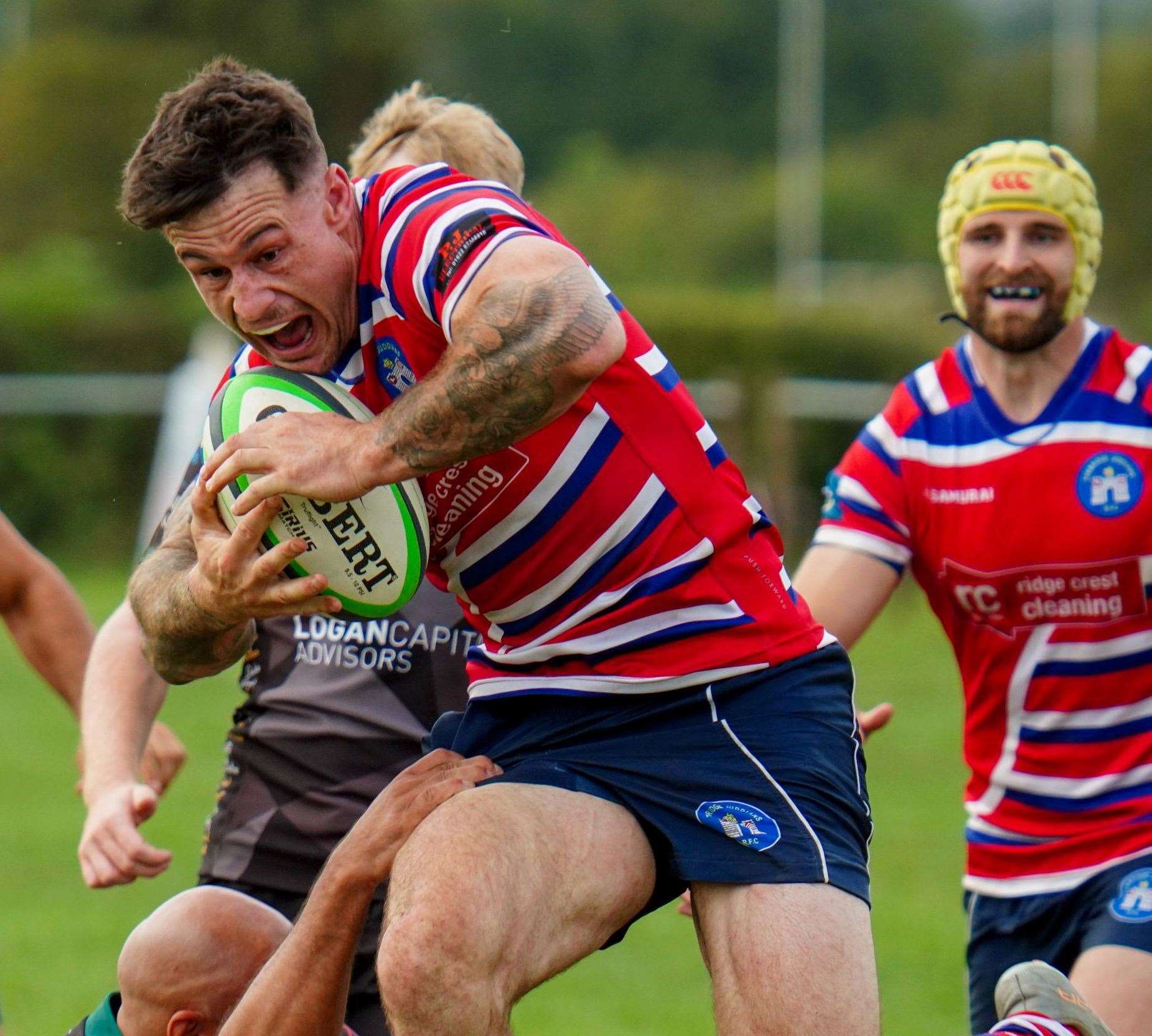 Tonbridge Juddians' Shadyn Osgood was on the scoresheet against Henley. Picture: Adam Hookway