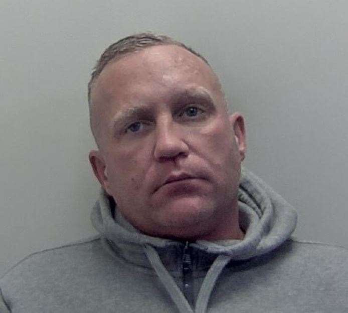 Carl Fincham, 43, of Northwood Road, Broadstairs, was jailed for eight years after two Ramsgate properties in Cavendish Street were used to hide huge amounts of cocaine and drug-related equipment. Picture: Kent Police