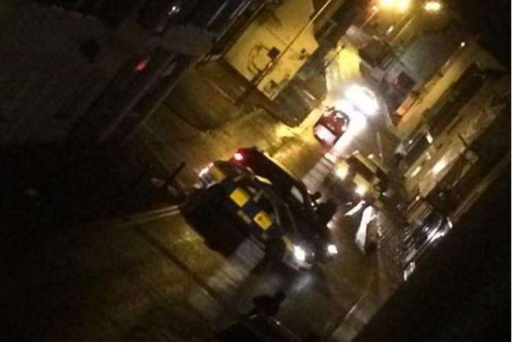 Police at the scene. Pic: Emma Jane Nettleingham