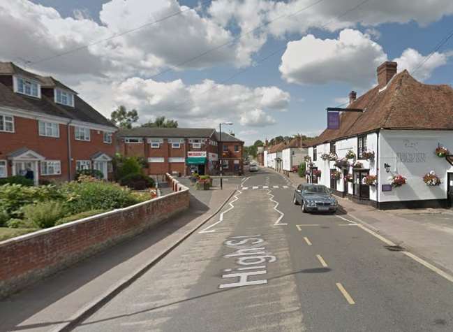High Street, Bridge, where the incident occurred (Picture: Google Maps)