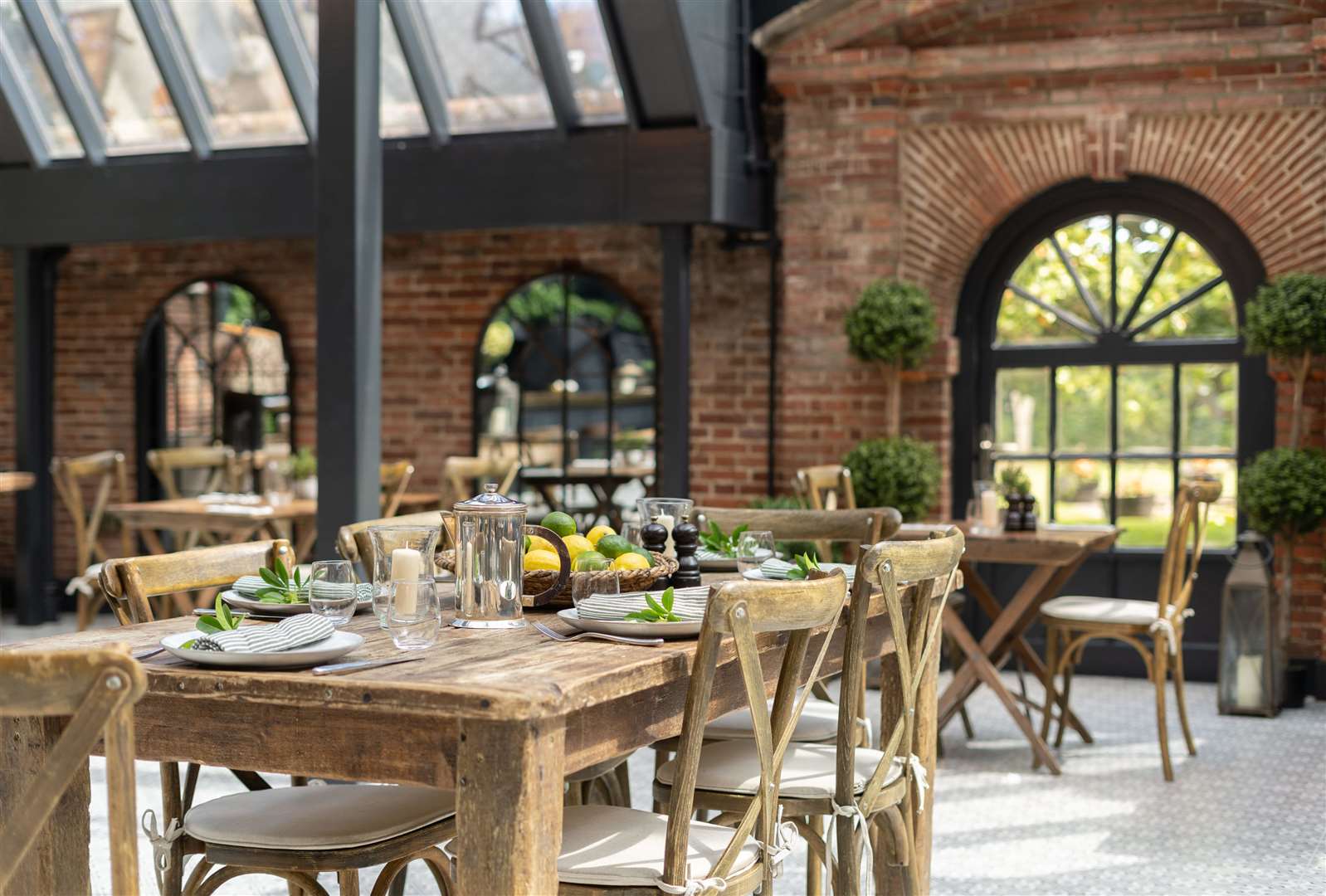 Port Lympne opens The Garden Room restaurant, designed by Victoria Aspinall