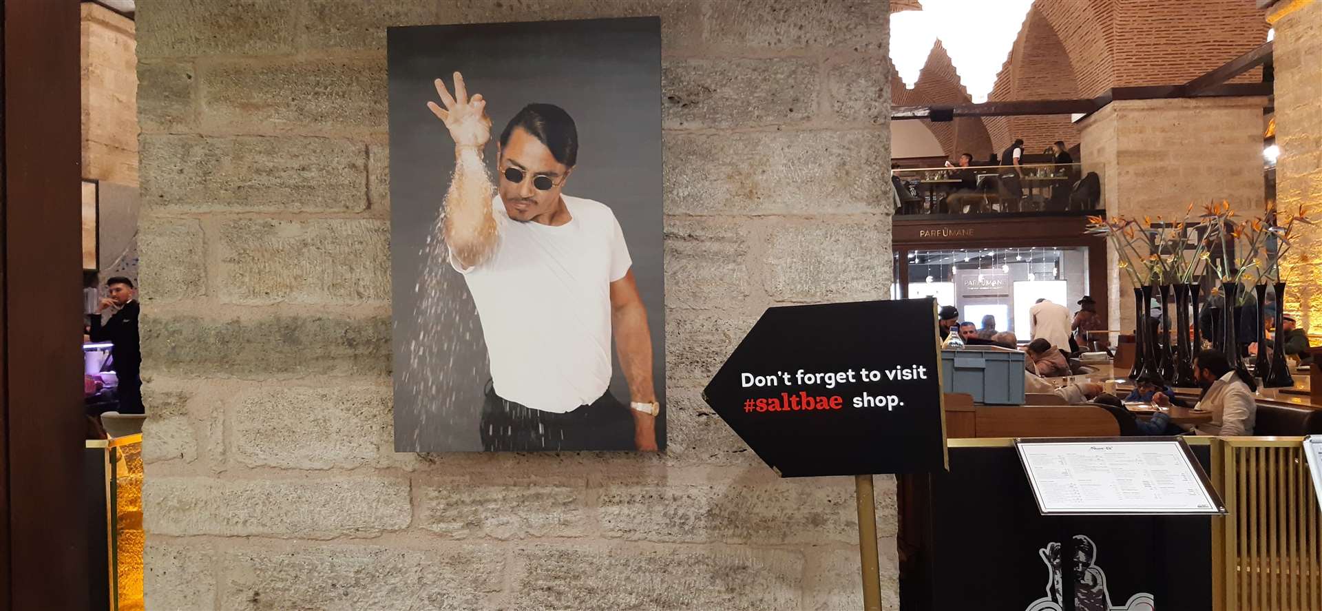 Turkish butcher Nusret Gökçe, aka Salt Bae, has a restaurant inside the Grand Bazaar. Photo: Sean Delaney